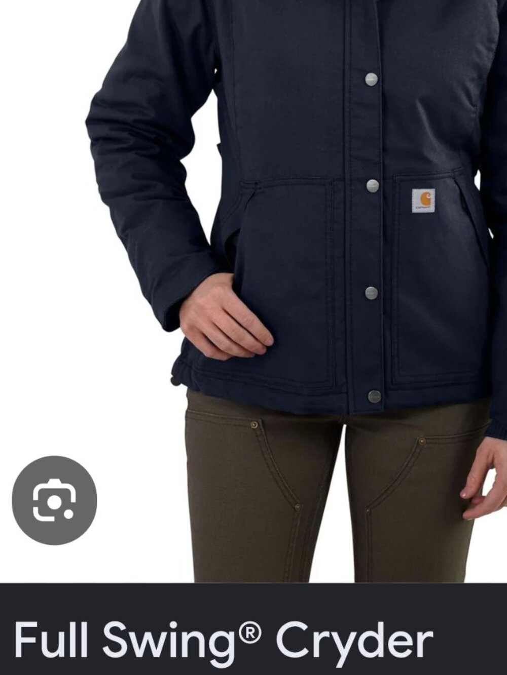 Ladies Medium Carhartt Cryder Jacket